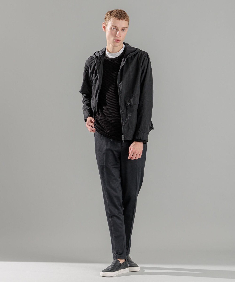 JOSEPH HOMME 【LEON 掲載】ブライトナイロンシャンブレー　スプリングブルゾン 