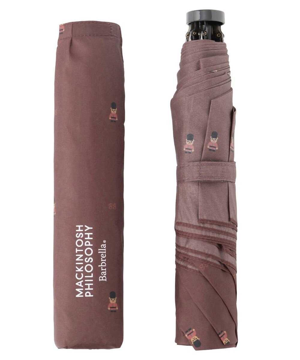 MOONBAT 【大きめ】マッキントッシュ フィロソフィー 折りたたみ傘 Barbrella 超軽量 約110g バッキンガムベア 55cm 