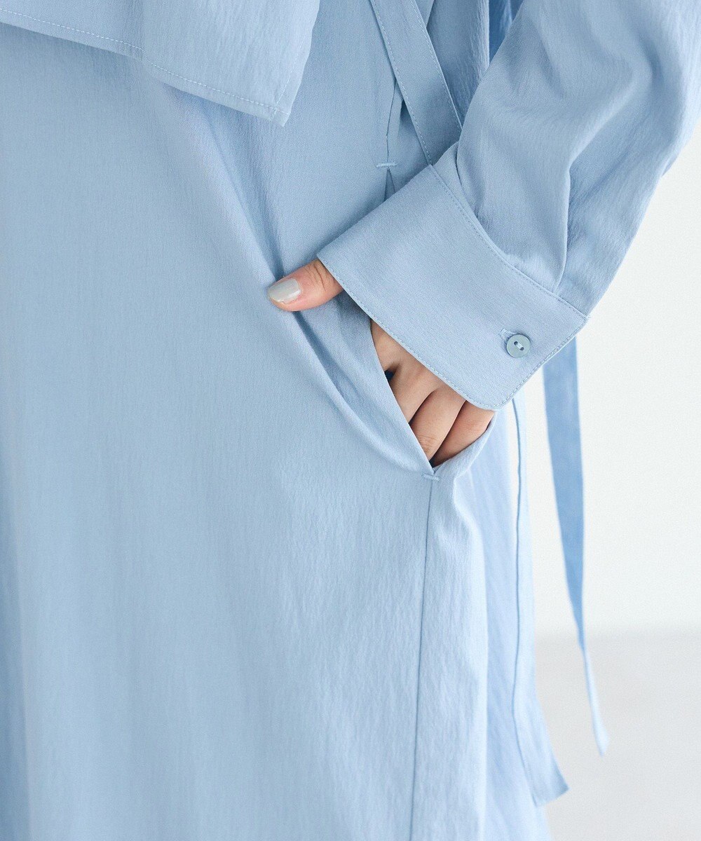 CRAFT STANDARD BOUTIQUE レイヤード風シャツワンピース 