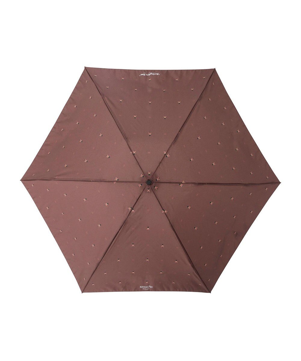 MOONBAT 【大きめ】マッキントッシュ フィロソフィー 折りたたみ傘 Barbrella 超軽量 約110g バッキンガムベア 55cm 