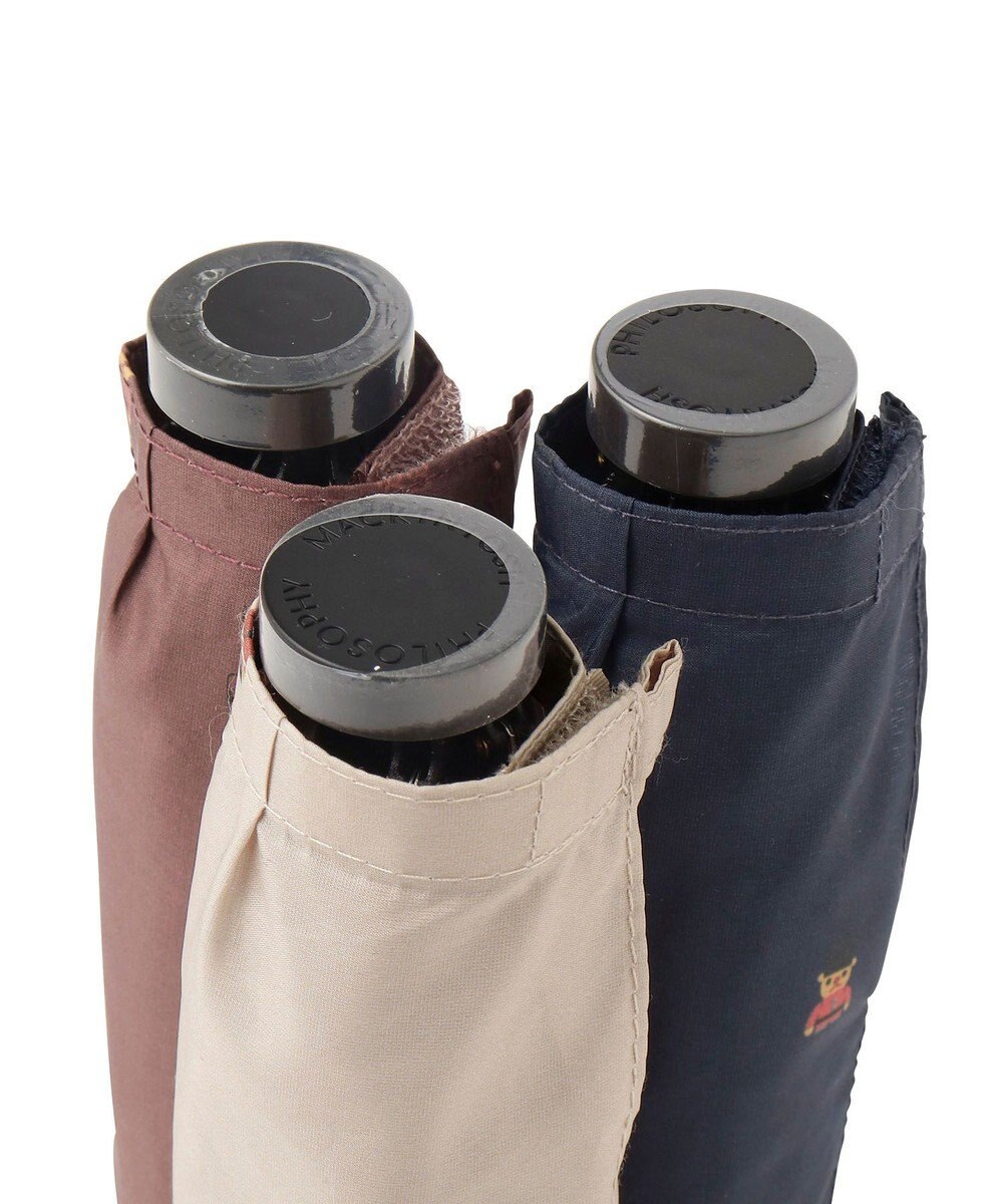 MOONBAT 【大きめ】マッキントッシュ フィロソフィー 折りたたみ傘 Barbrella 超軽量 約110g バッキンガムベア 55cm 