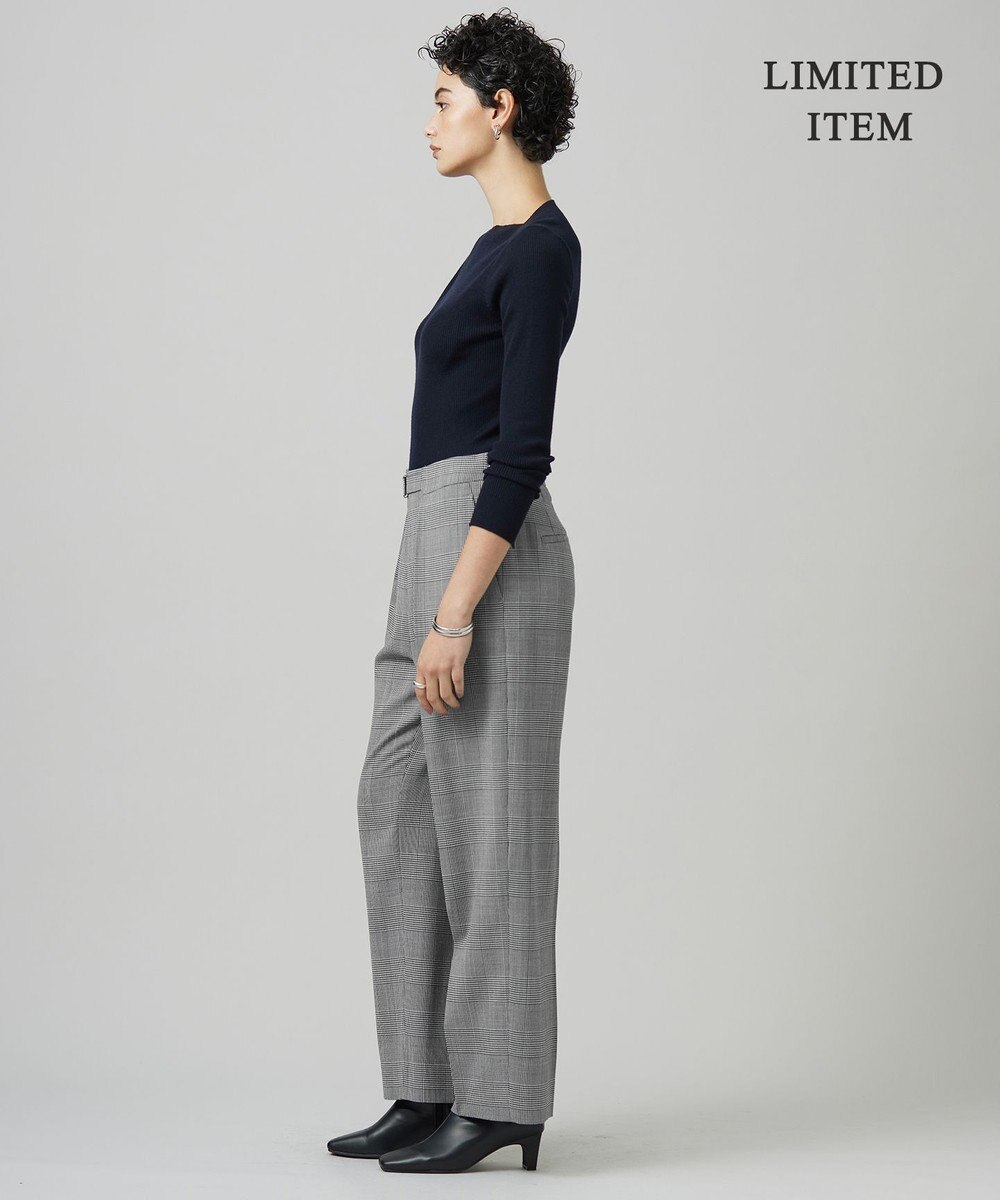 ICB 【WEB限定】 エクストラファインメリノ ボートネックプルオーバー 