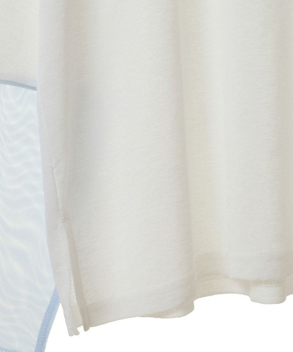 Green Parks Ｍｉｆｆｙ／袖配色シアーープルオーバー 