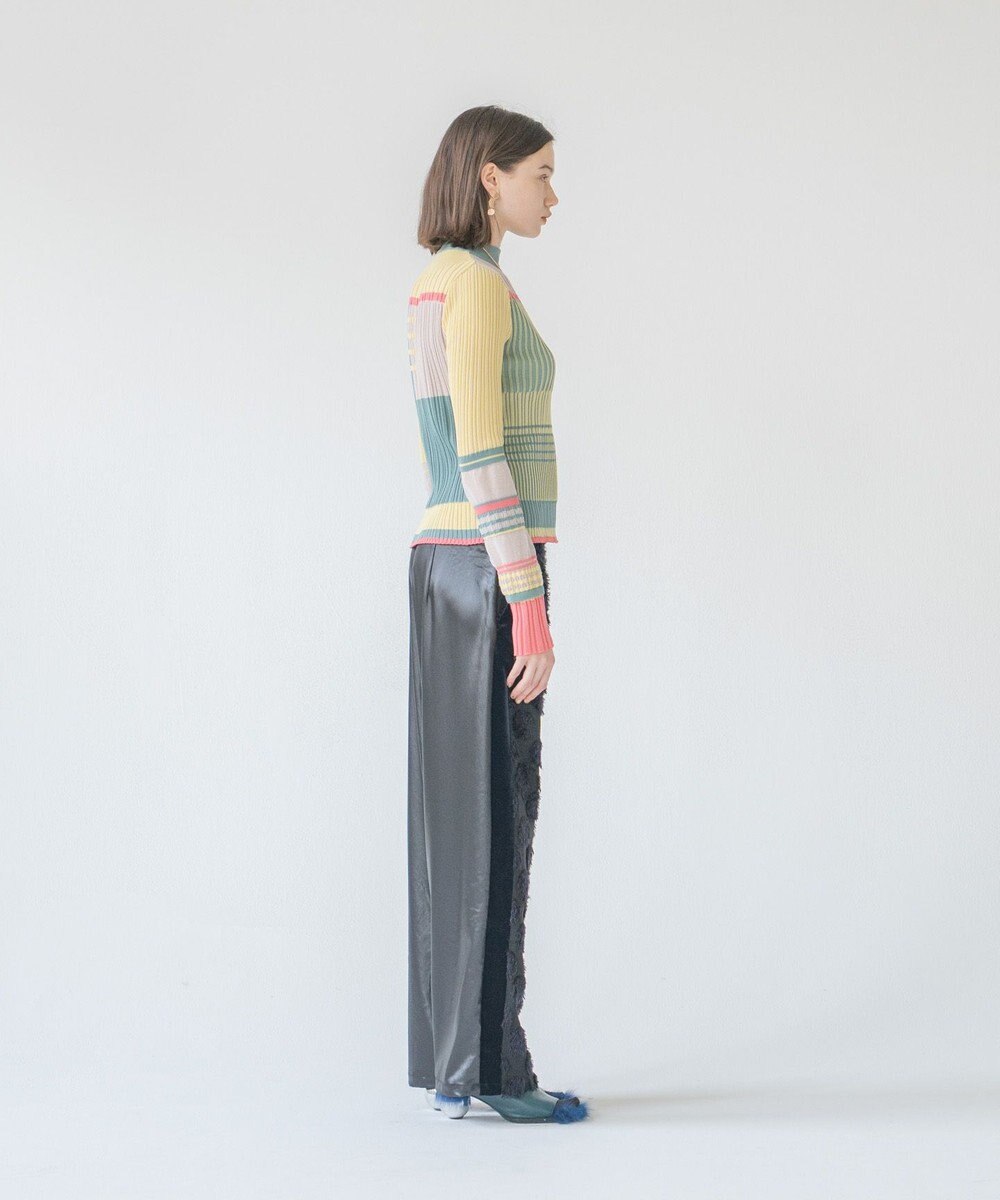 COQ SEA DOT ジャガードサイドラインパンツ 