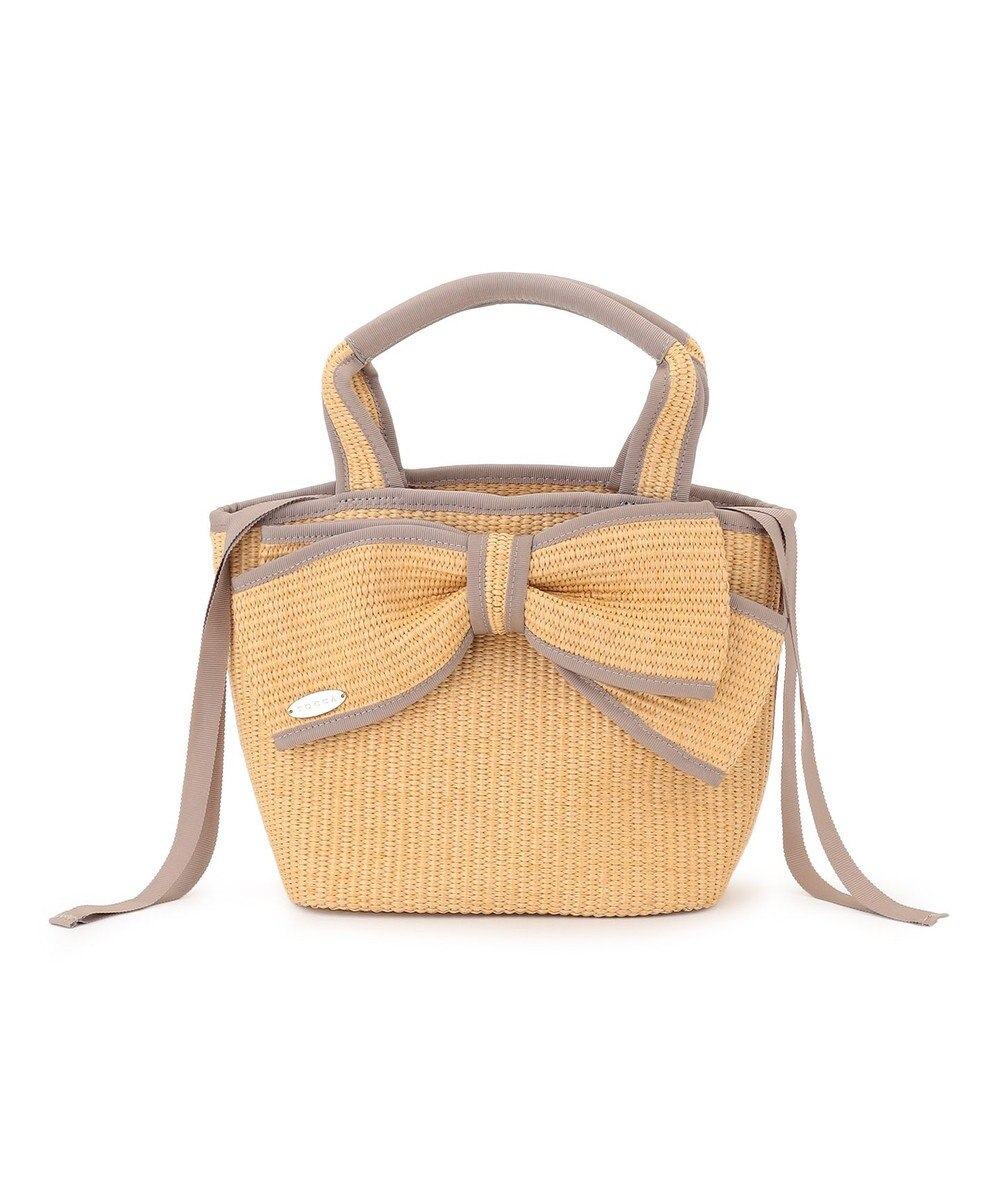 TOCCA BIG RIBBON SUMMER POCHETTE かごバッグ 