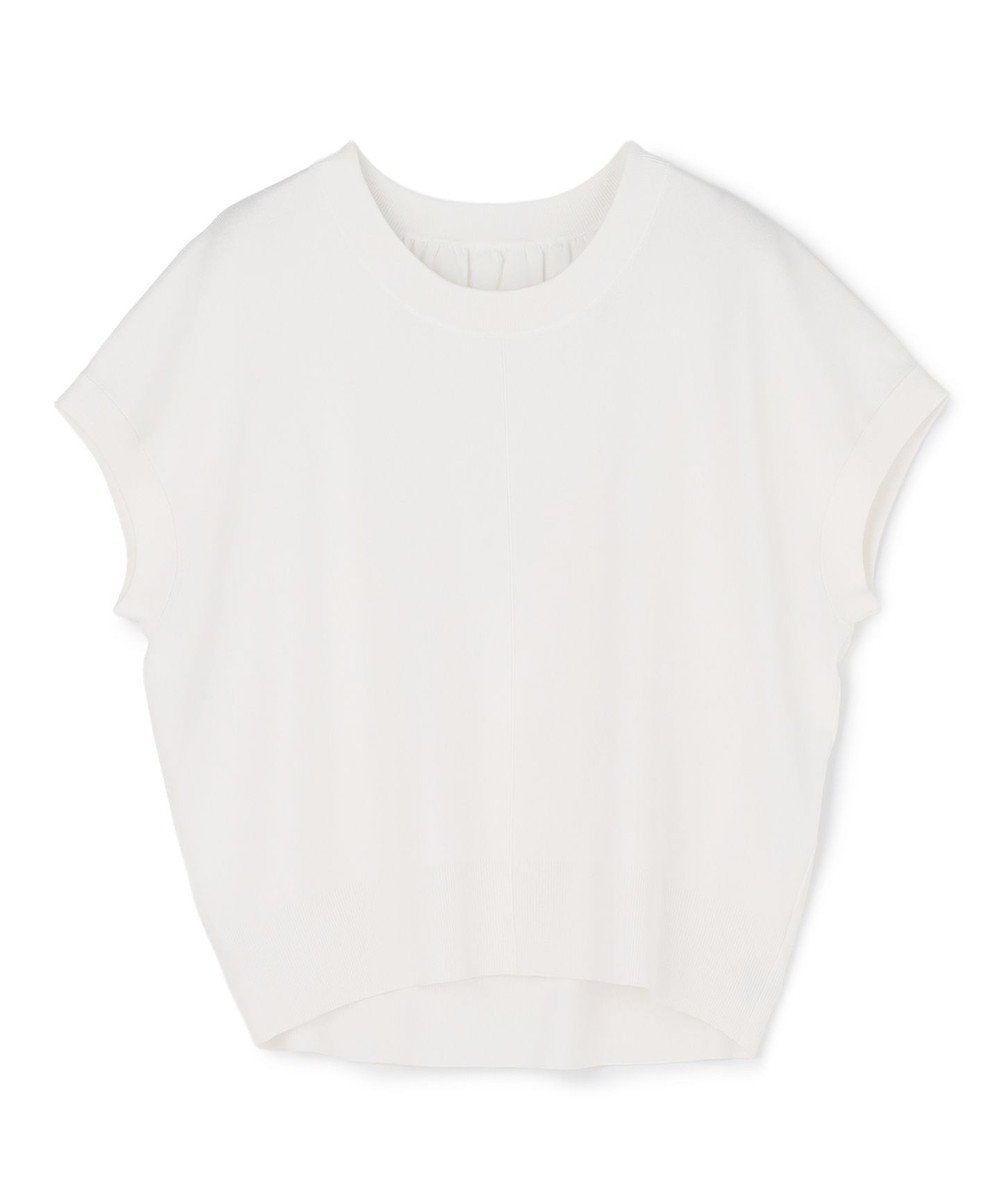 BEIGE， 【ロングセラー】LAURA / ストレッチ ドロップショルダーニット 