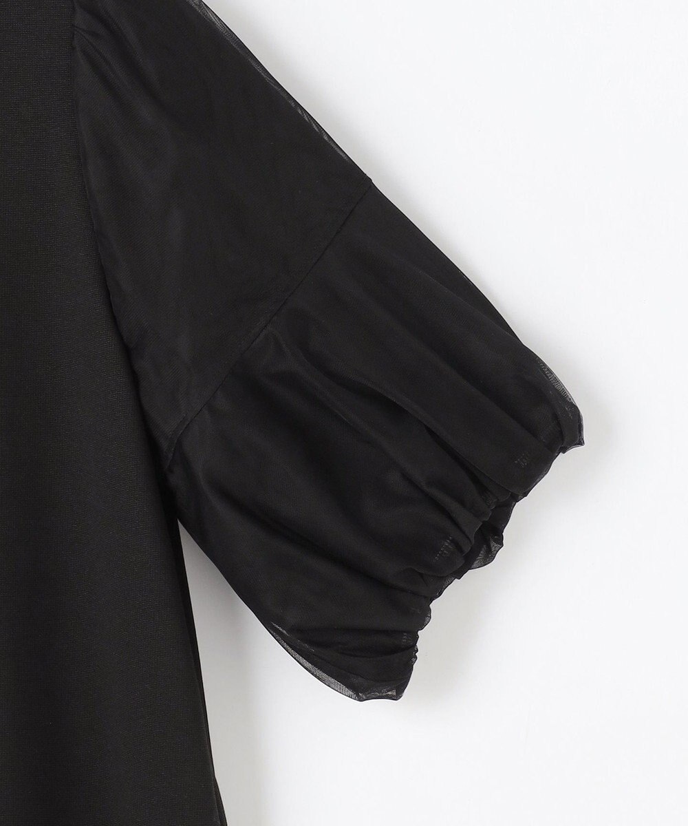 組曲 【先行予約・WEB限定】コットンポンチ チュールコンビ カットソー 