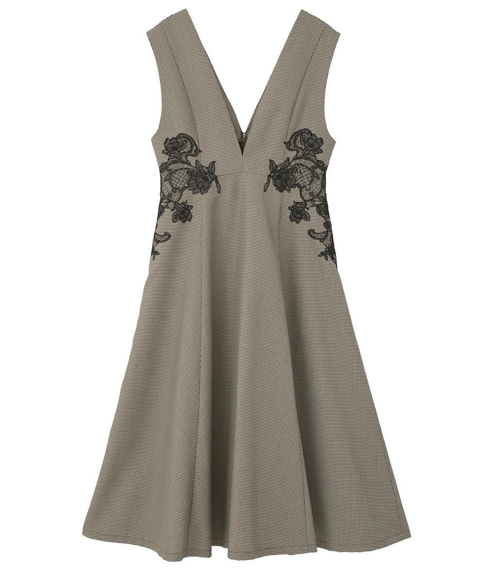 YECCA VECCA フラワーレースジャンスカ 