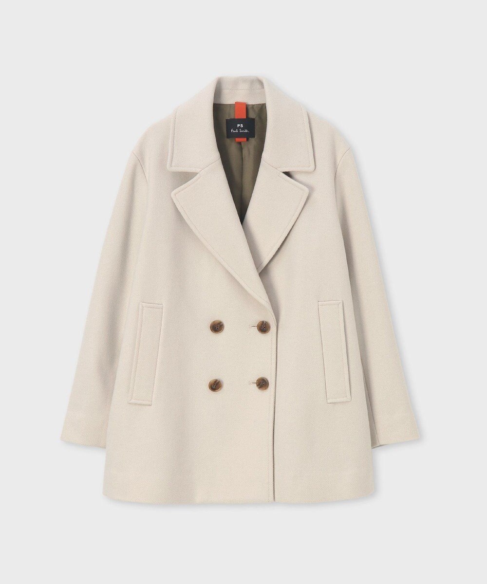 Paul Smith ウールカルゼ ショート ピーコート 