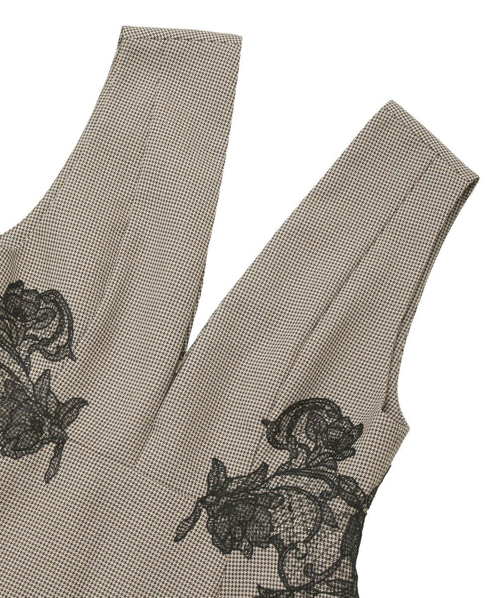 YECCA VECCA フラワーレースジャンスカ 