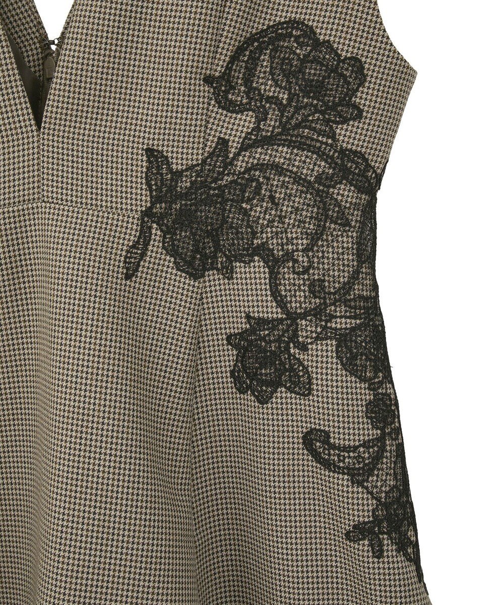 YECCA VECCA フラワーレースジャンスカ 