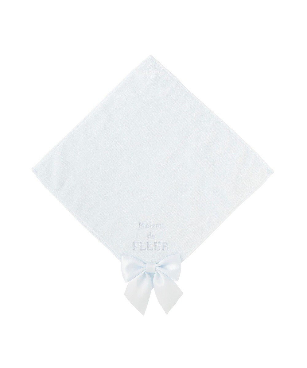 Maison de FLEUR ビッグリボンタオルハンカチ 