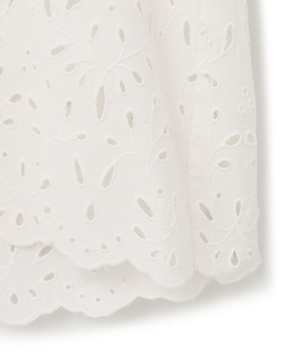 23区 S 【SLOW/一部店舗限定】フラワーエンブロイダリー ブラウス 