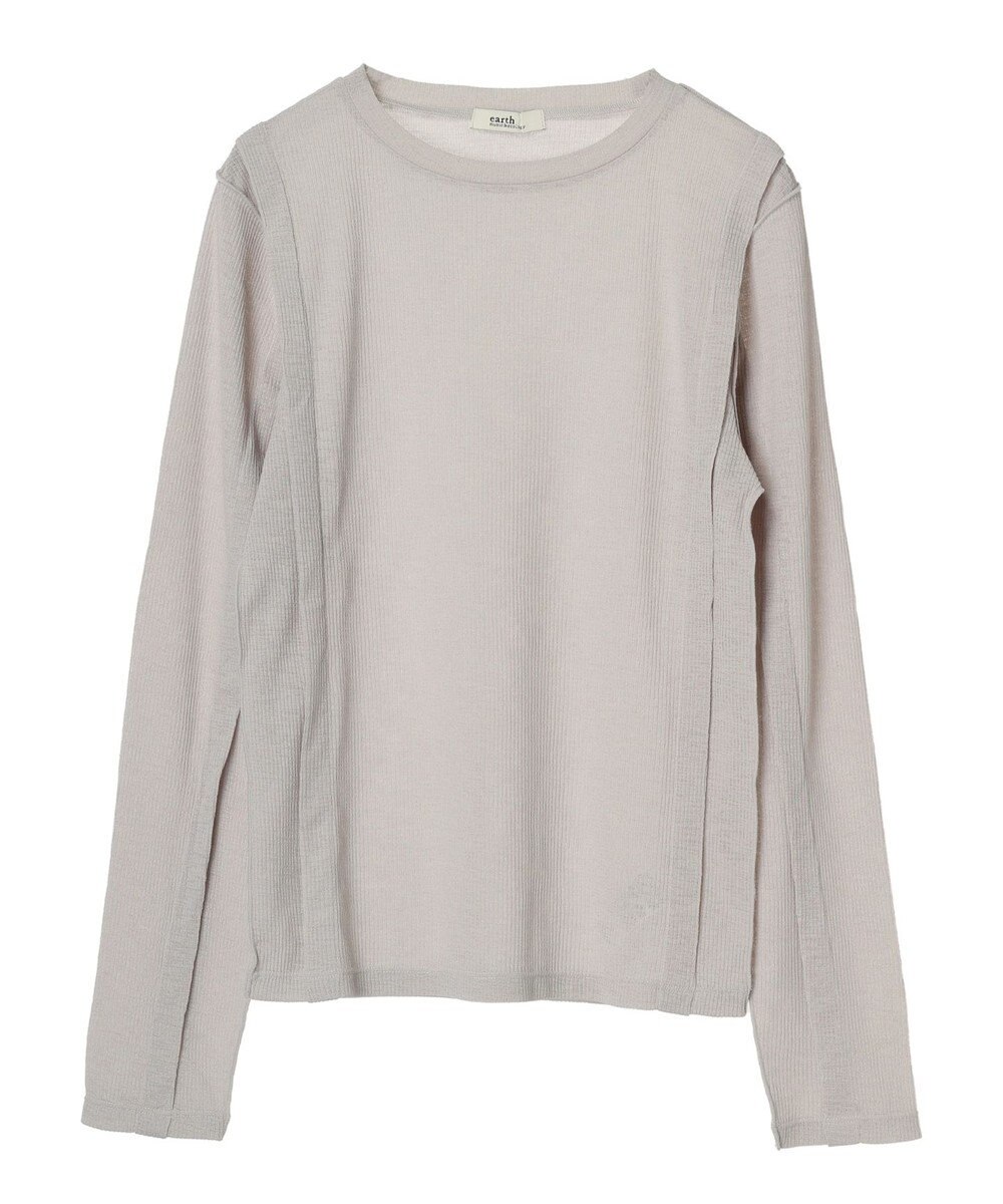 earth music&ecology シアーテレコプルオーバー 