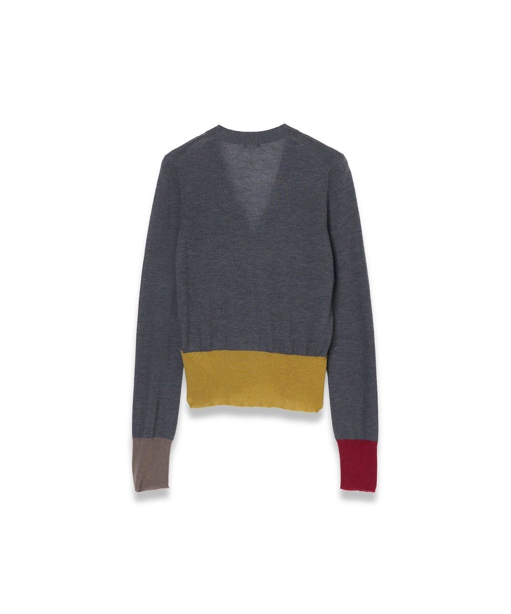 JOSEPH 【洗える】キャッシュエアー オーバーレイ　カーディガン 