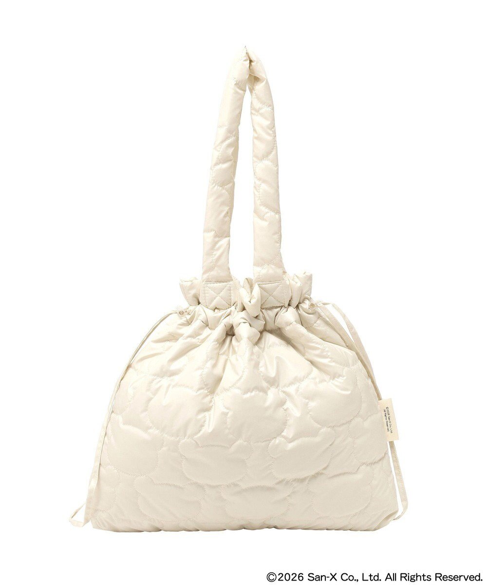 earth music&ecology 【予約】リラックマ×earth シルエットキルトトートバッグ 