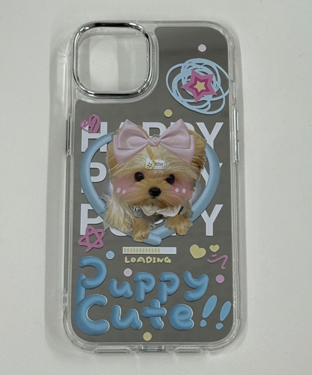 WEGO puppyミラーiphoneケース 