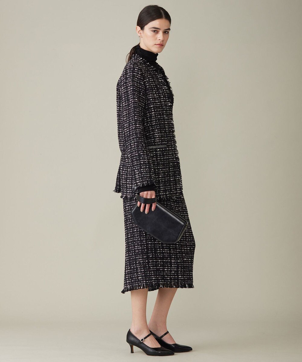 ICB 【セットアップ着用可能】ロービングツイード ナロースカート 