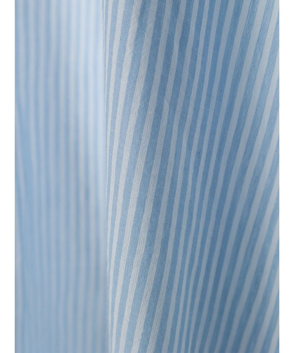 CRAFT STANDARD BOUTIQUE インド綿バンドカラーワンピース 