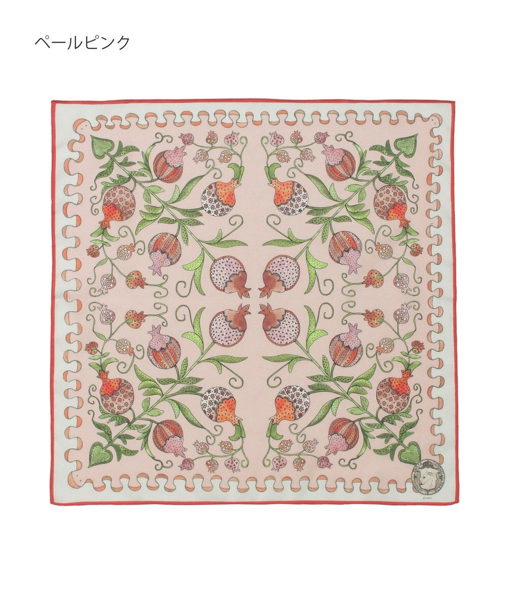 MOONBAT SWASH LONDON(スウォッシュロンドン） コットンハンカチーフ  BERRY 52×52 日本製 