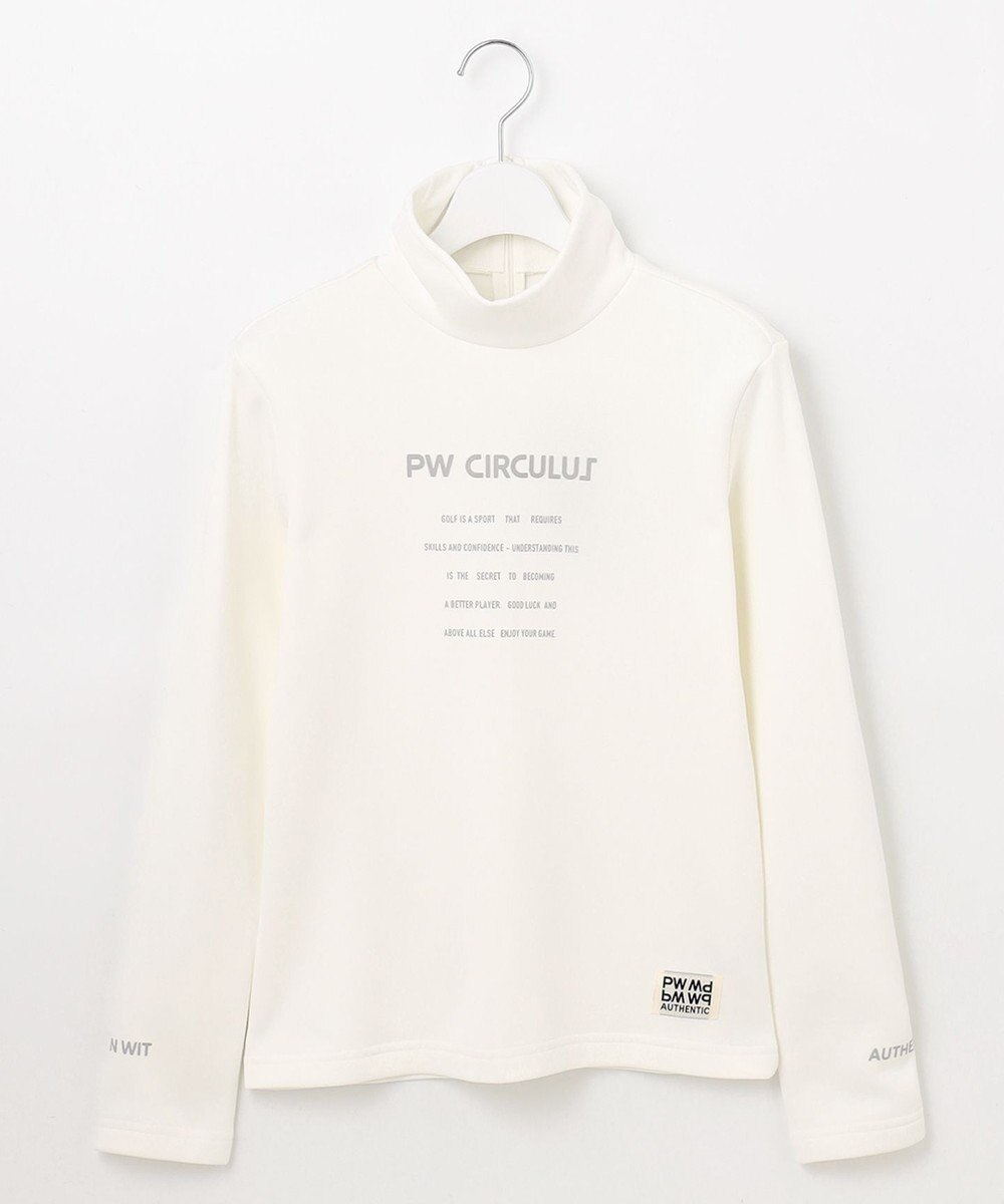 PW CIRCULUS 【あったか裏地/防寒】【WOMEN】モックネックカットソー 