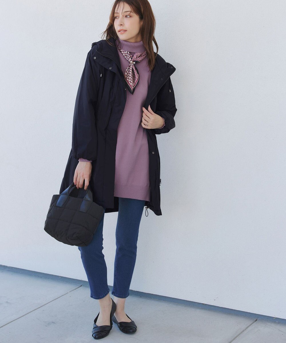 Tiaclasse 【裏起毛・洗える】マシュマロタッチデニムパンツ 