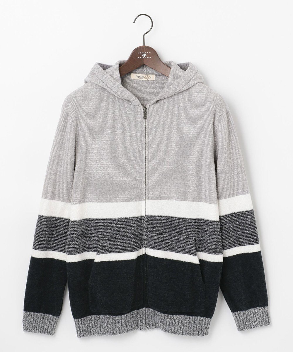 JOSEPH ABBOUD MOUNTAIN 【SPACE／UNISEX】ベアフリース パーカー 