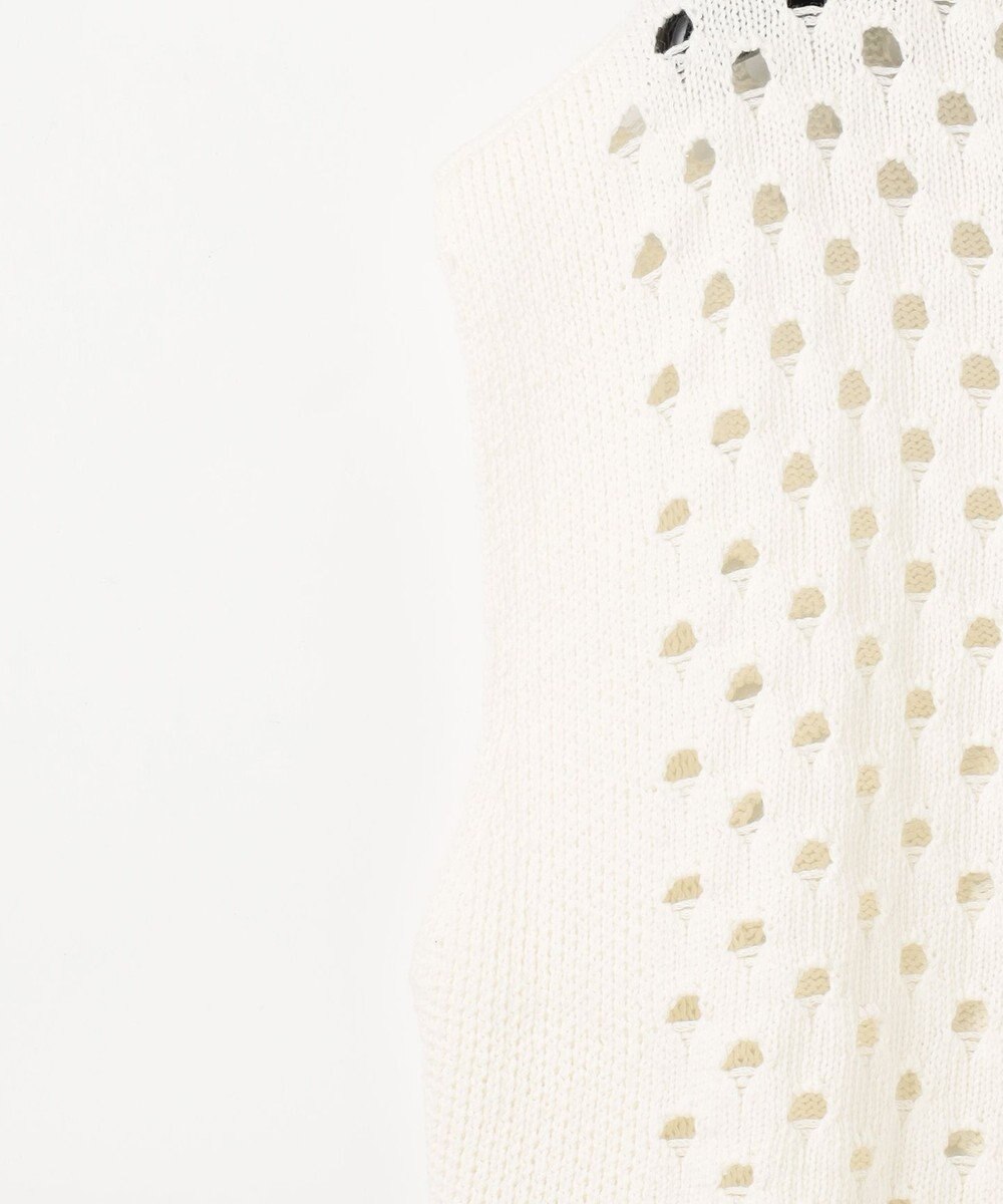 GRACE CONTINENTAL スラッシュニットトップ 