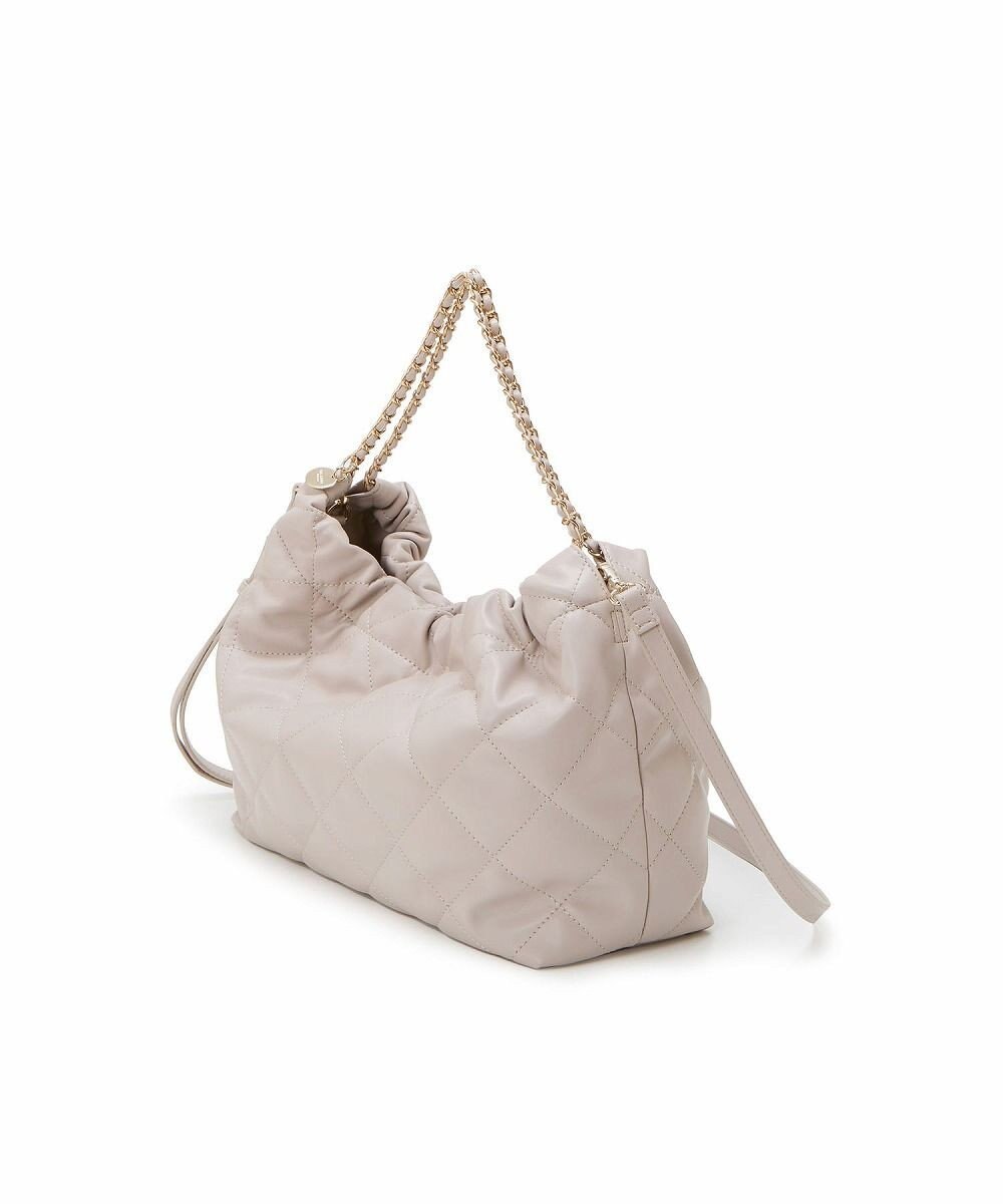 TOPKAPI 【TREASURE TOPKAPI】フェイクレザー キルティング チェーン ショルダー バッグ 