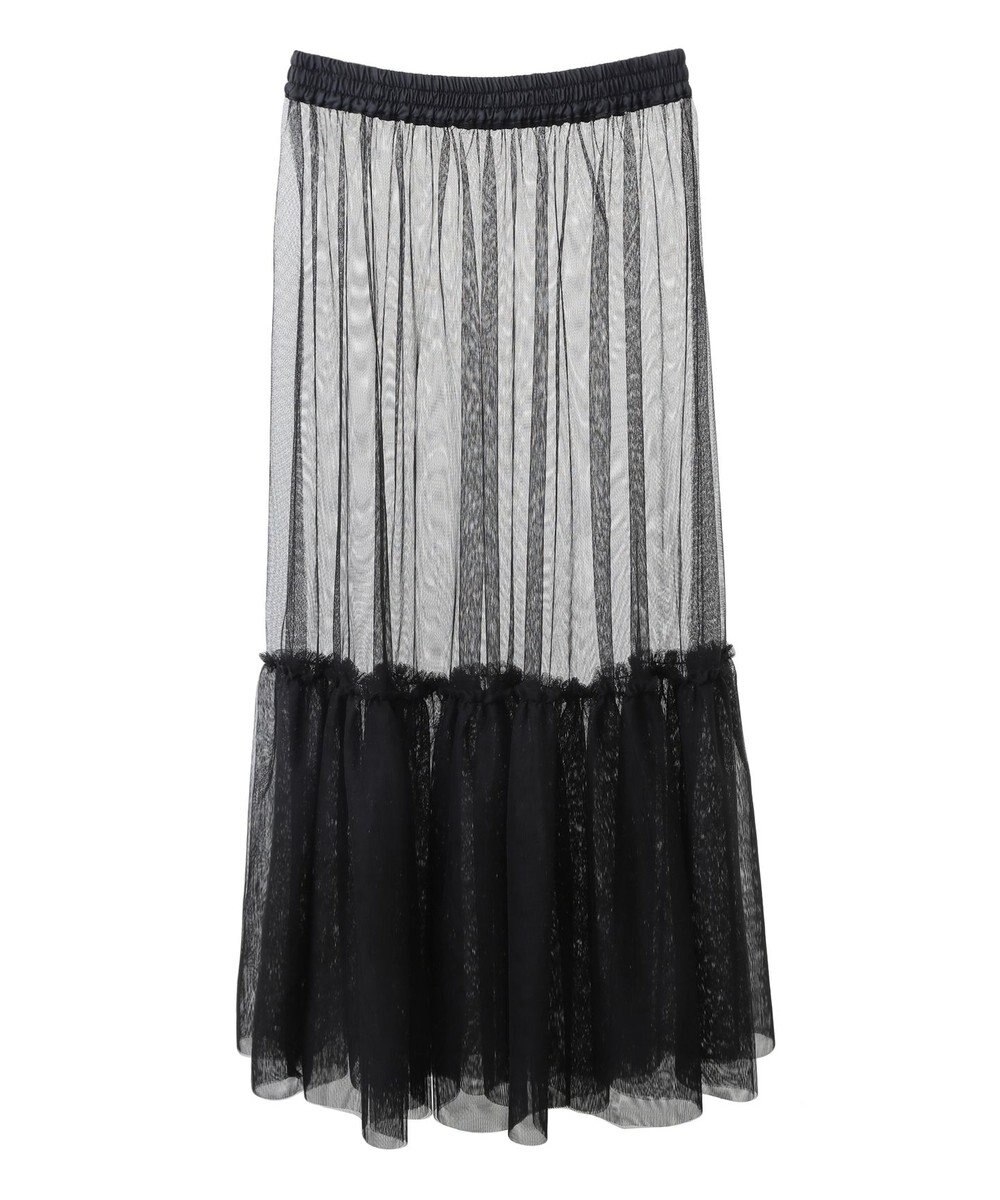 earth music&ecology Ｍｕｌｔｉｗａｙチュールスカート 