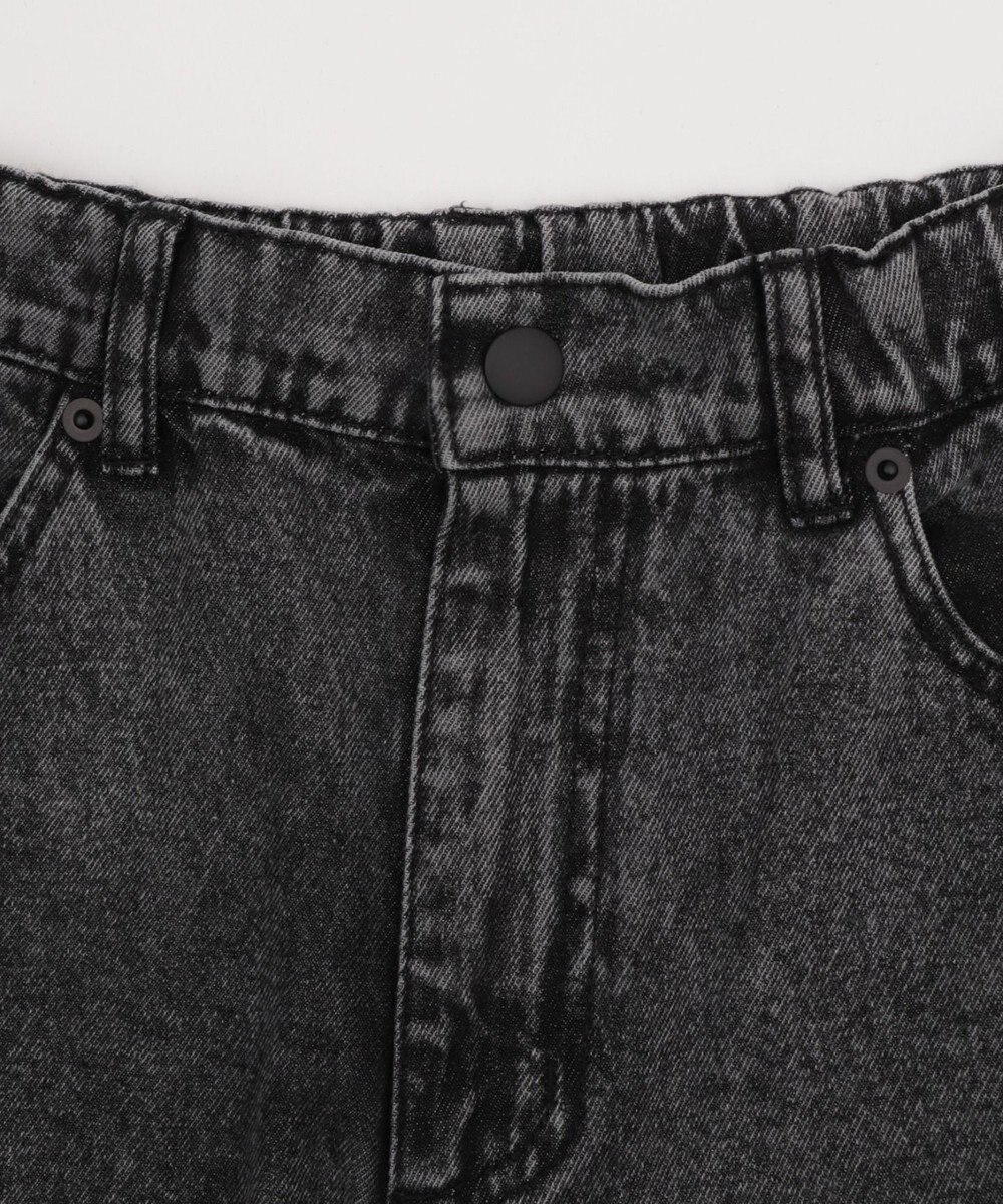 WEGO 【KIDS/150cm/160cm/ウエストゴム】イージー3Dバレルレッグデニムパンツ（JUNIOR） 