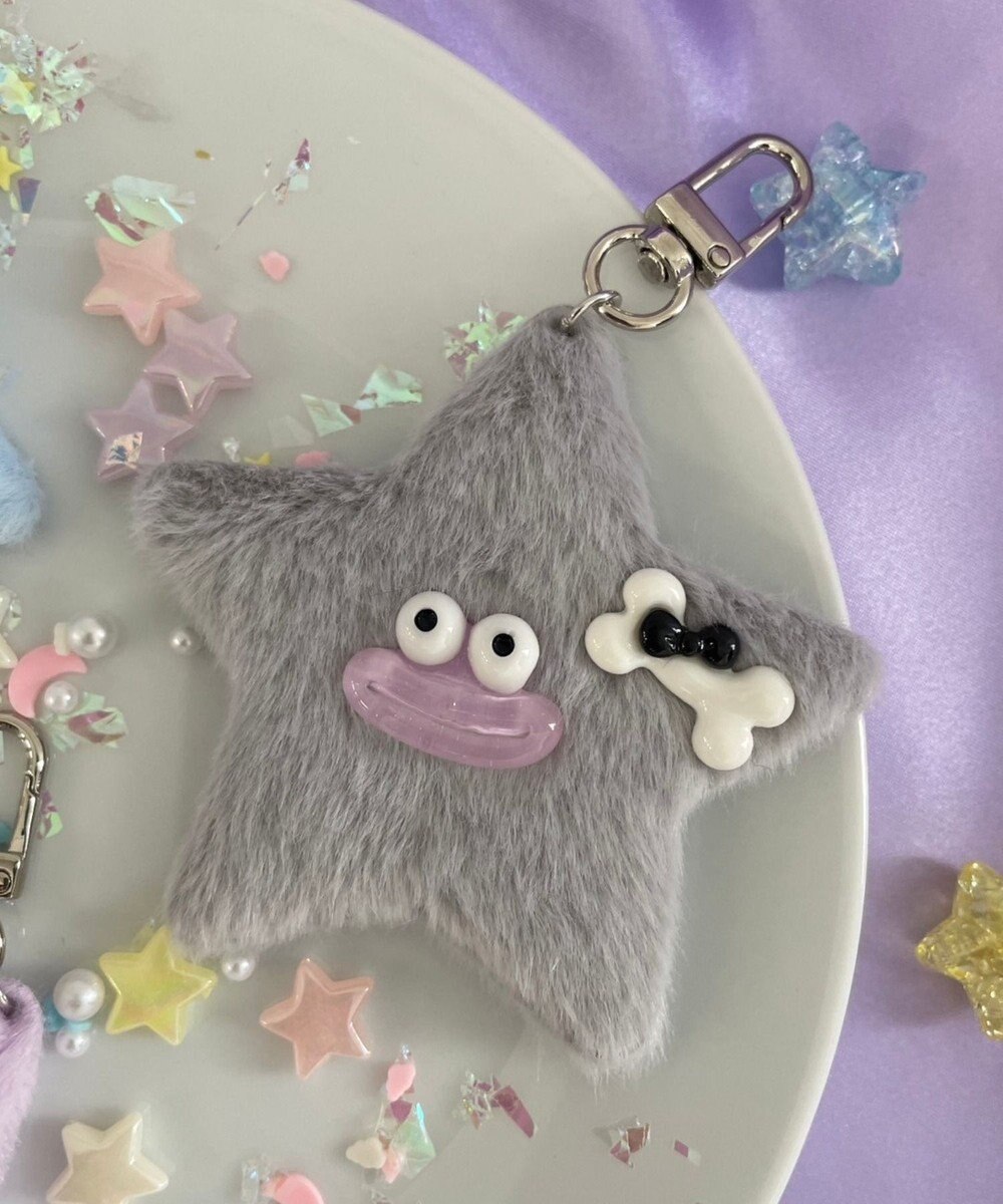 WEGO ミニお星さまモンスターぬいぐるみキーホルダー 