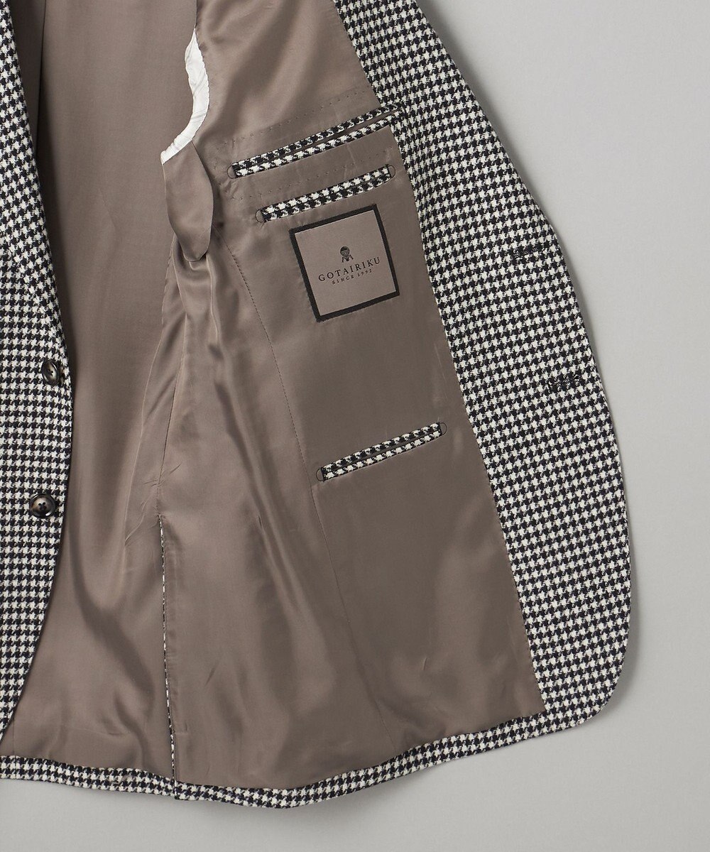 GOTAIRIKU 新色追加【一部ストレッチ】カシミヤブレンド 定番ツイードジャケット(25年モデル) 