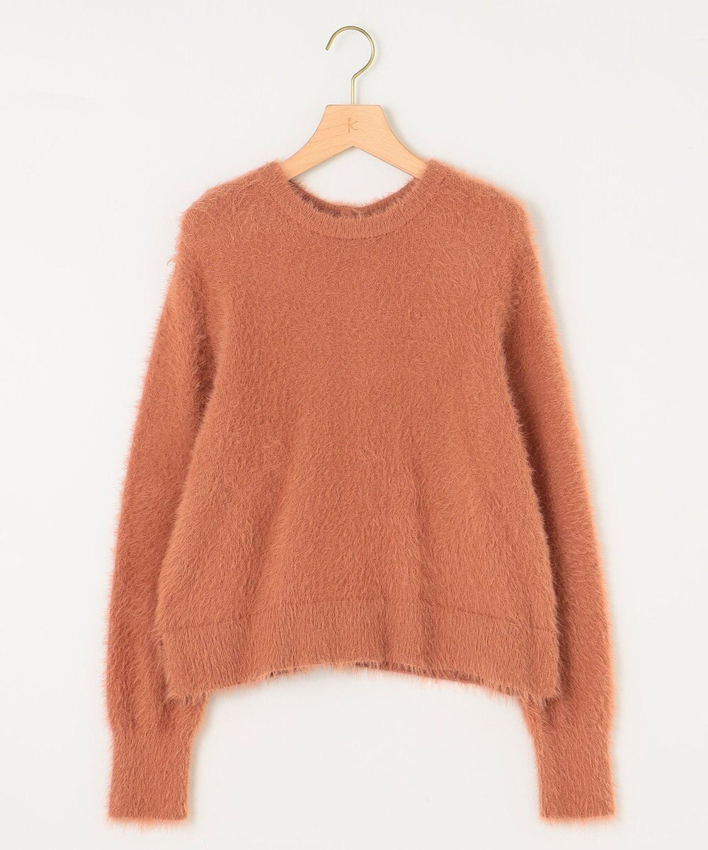 組曲 S 【前後着用可】2WAYナイロンファー ニット 