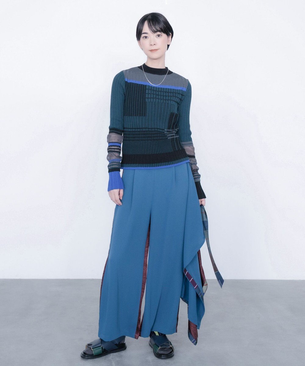 COQ MULTI WAY SAILER ラップスカート付きパンツ 