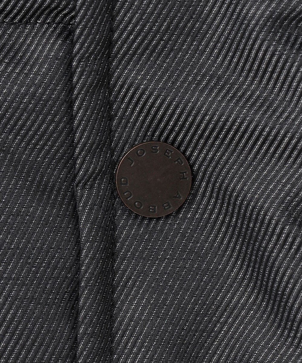 JOSEPH ABBOUD 【撥水/軽量/防風/フード取り外し可/ダウン】インターレースカルゼ  ダウン ブルゾン 