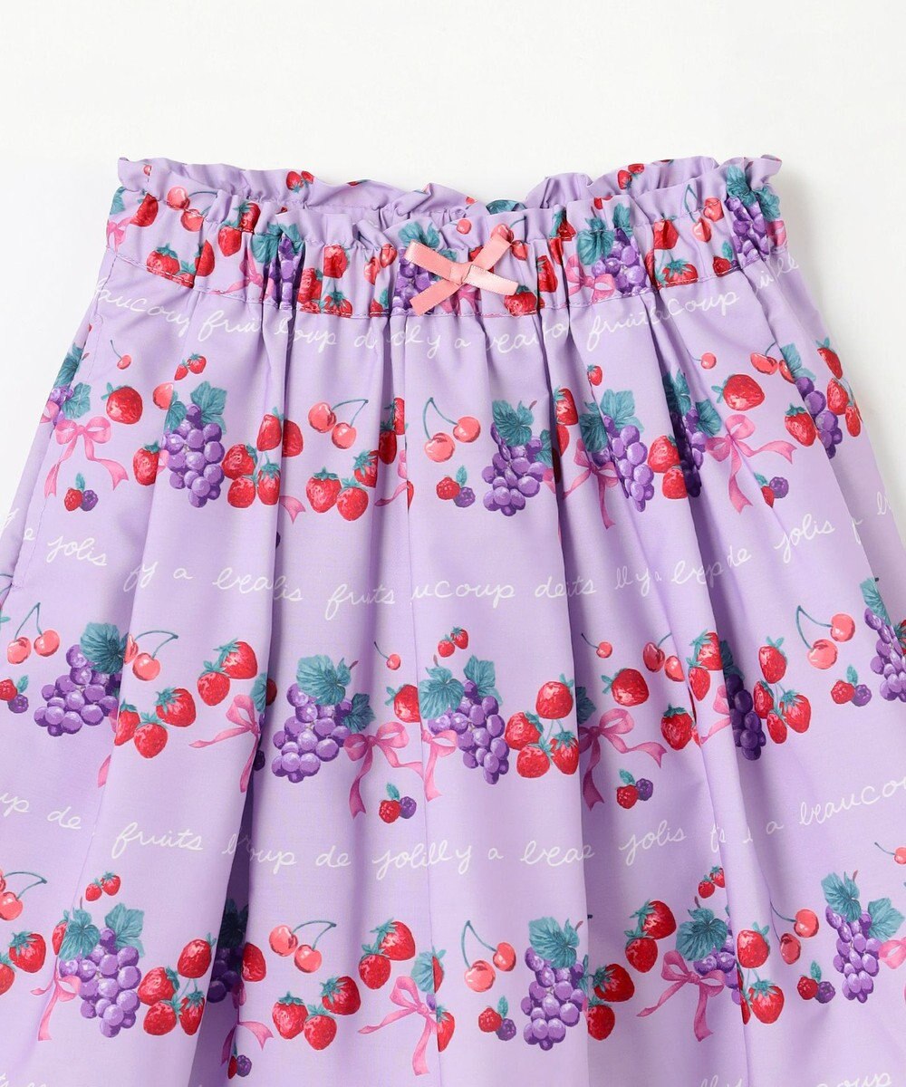 ANY KIDS 総柄フルーツ スカート 