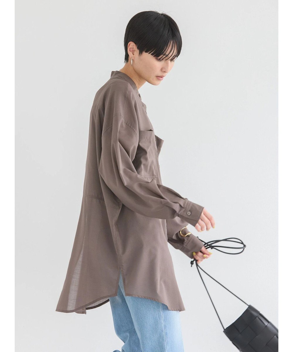 AMERICAN HOLIC イージーケア＋接触冷感　Ｗポケットシャツチュニック 