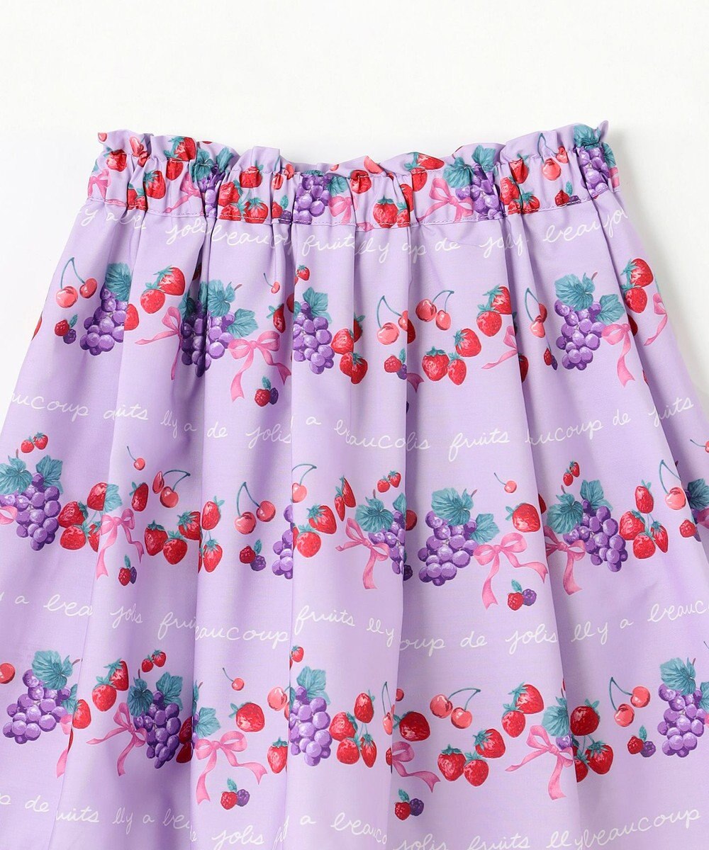 ANY KIDS 総柄フルーツ スカート 