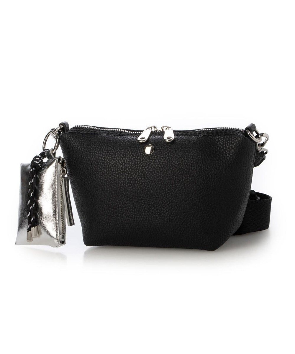 UNBILLION VERYコラボ カシュカシュ cachecache / ミニポーチ付きシュリンクショルダー 