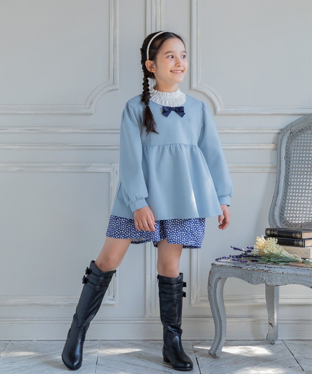 組曲 KIDS 【110-140㎝】ボウタイリボン トップス 