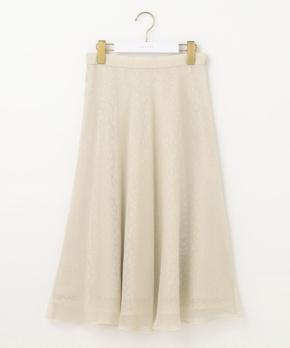 ANY SIS 【洗える】レーシーミルフィーユ スカート 