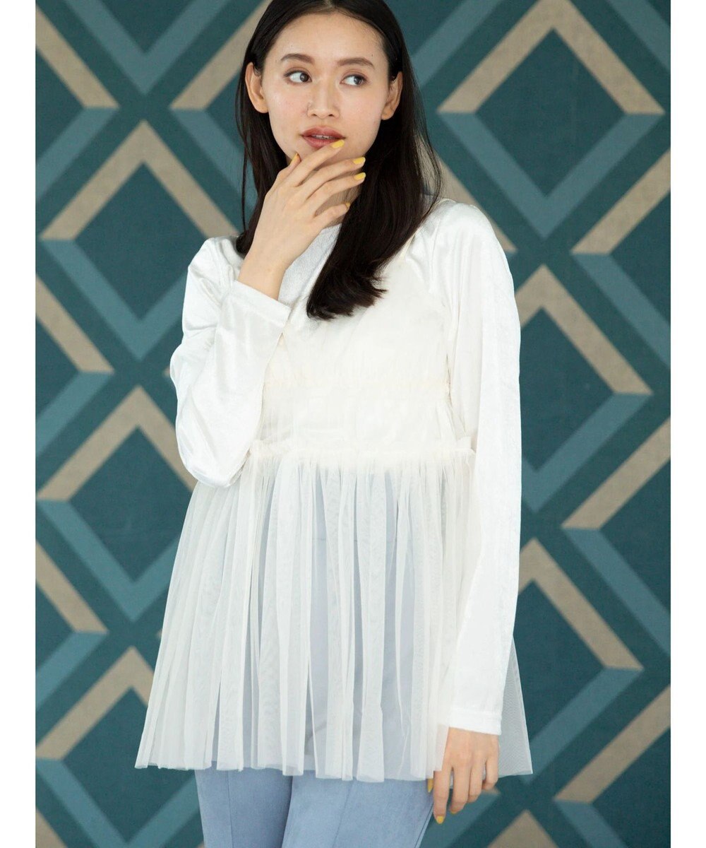 Green Parks ・ＥＬＥＮＣＡＲＥ　ＤＵＥ　ベロアクルーロングＴＥＥ 