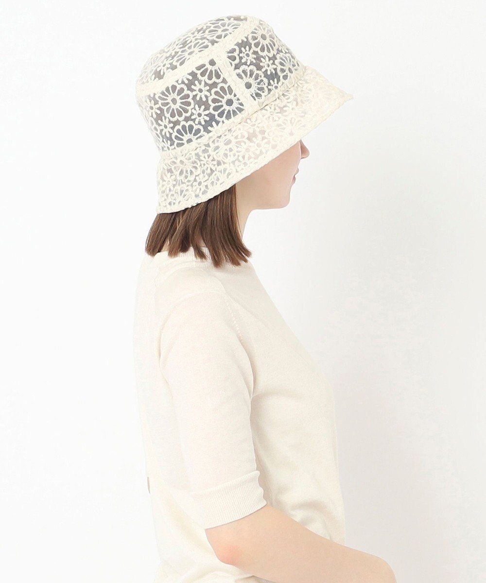 MOONBAT PAUL & JOE(ポール＆ジョー) レースシアーバケットハット 