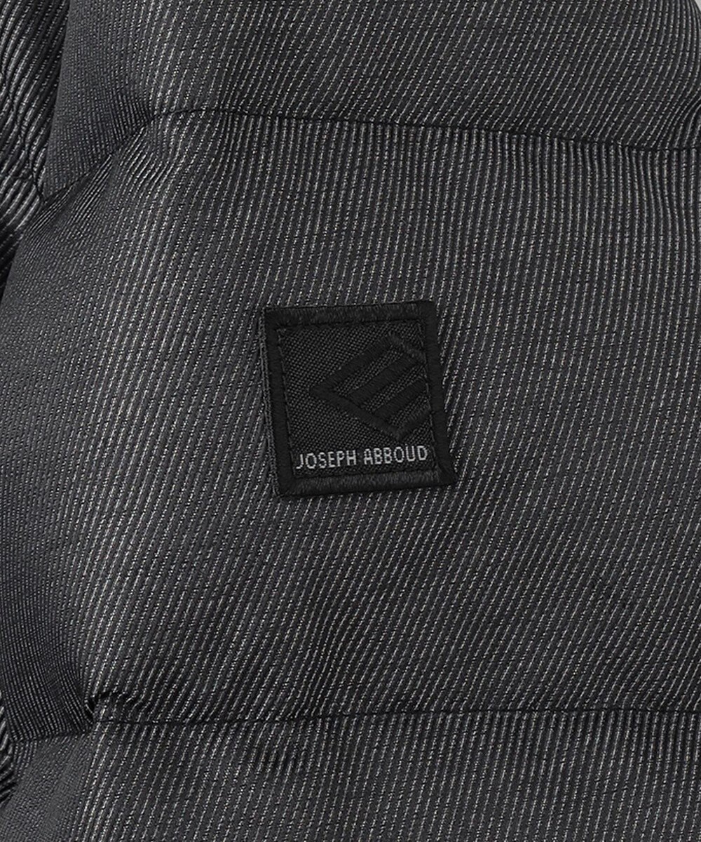 JOSEPH ABBOUD 【撥水/軽量/防風/フード取り外し可/ダウン】インターレースカルゼ  ダウン ブルゾン 