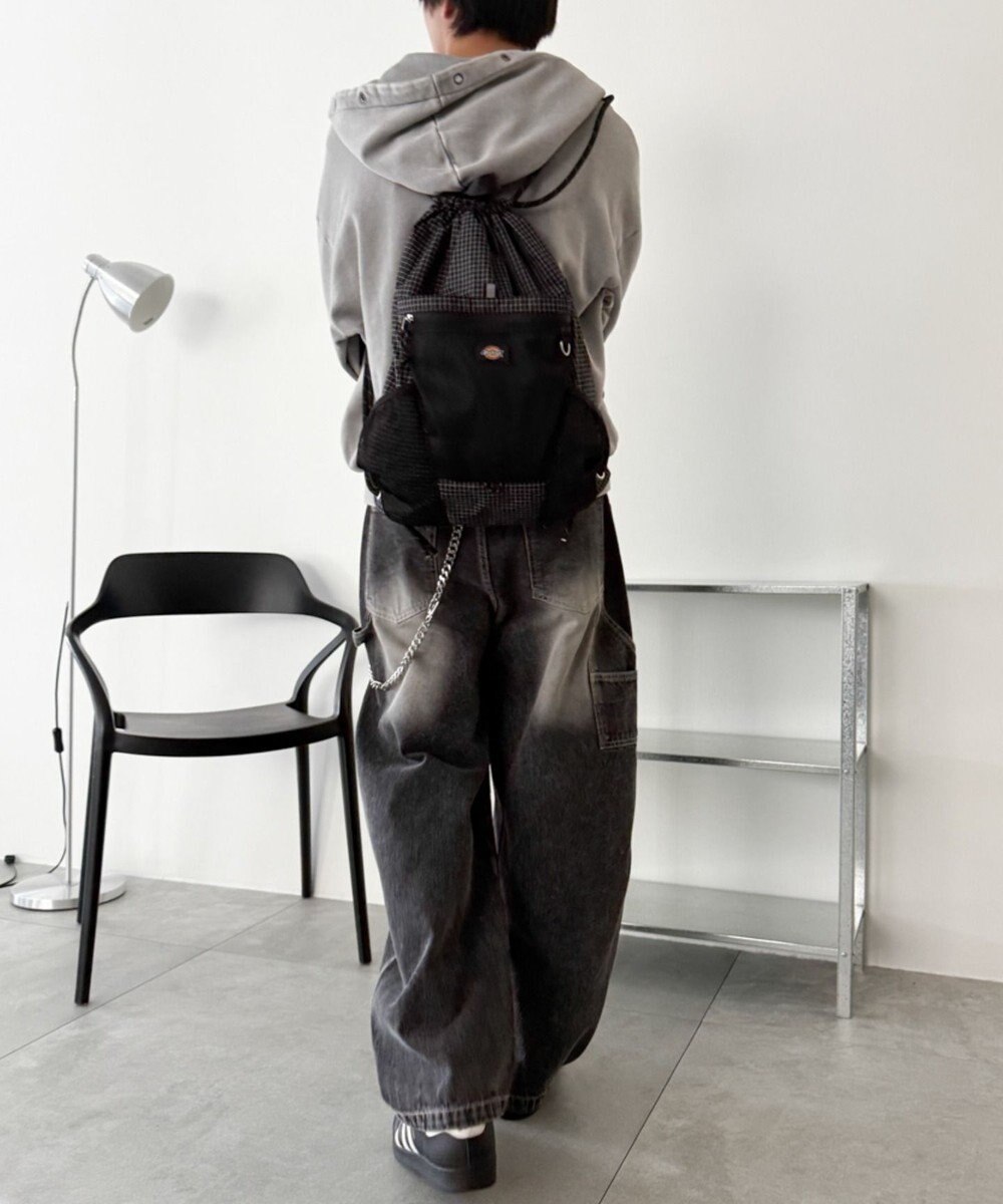 WEGO 【ユニセックス着用ITEM】別注Dickiesメッシュポケットナップサック 