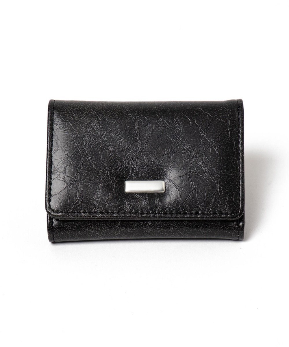 WEGO プレートフラップミニウォレット 