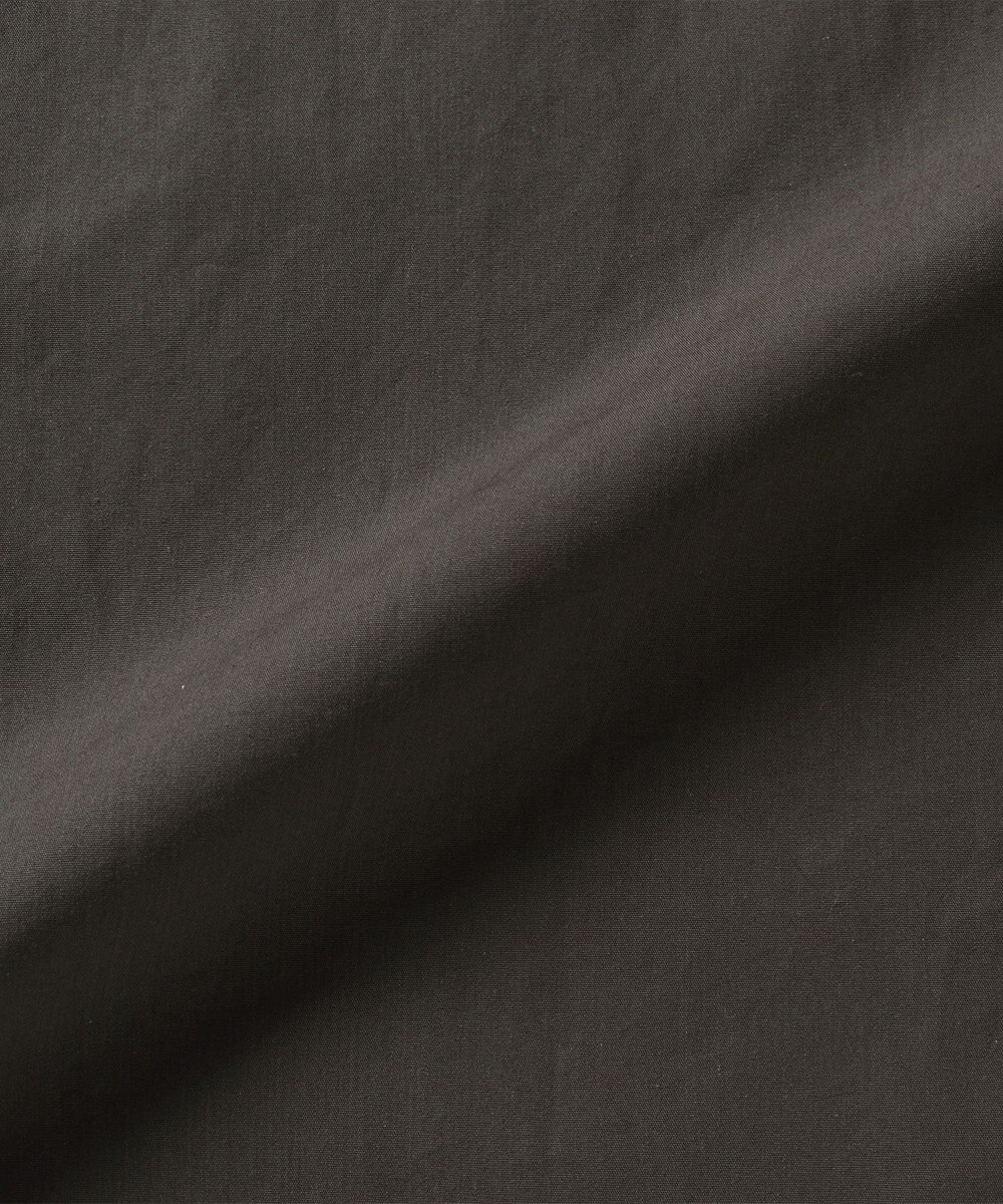 WHITE MAILS COTTON PAPER DUMP BAND COLLAR OVERSIZED シャツドレス 