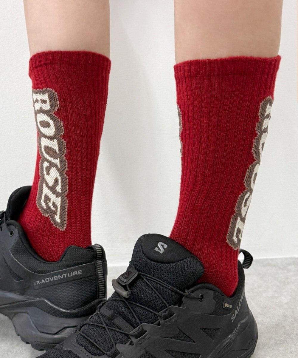 WEGO ロゴデザインソックス（R） 