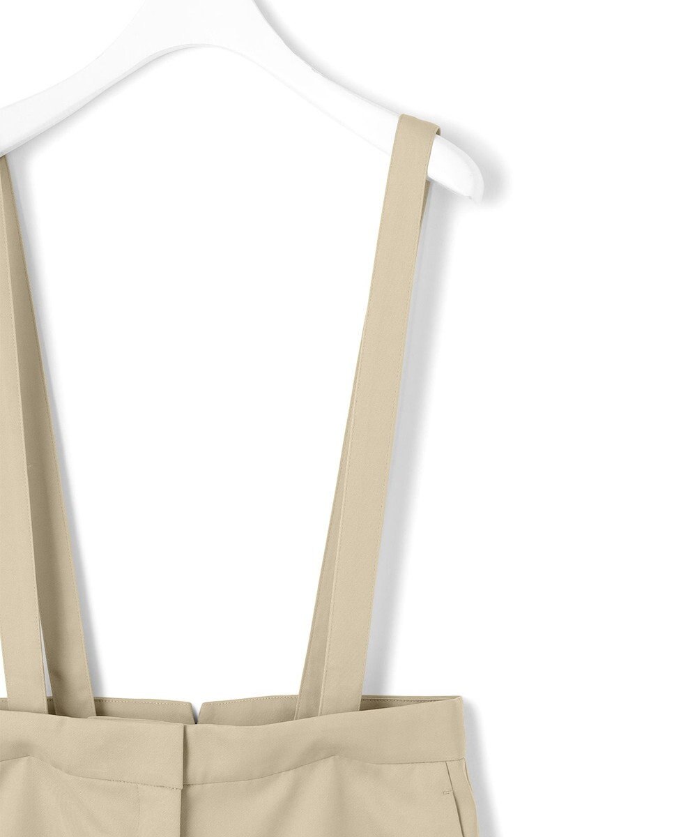 ICB L 【CLASSY.1月号掲載・2WAY・洗える】 クリアサテン ワイドストレートパンツ 